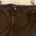 New 195 JLO Jennifer Lopez Brown Suede Western style PANTS Junior size 9