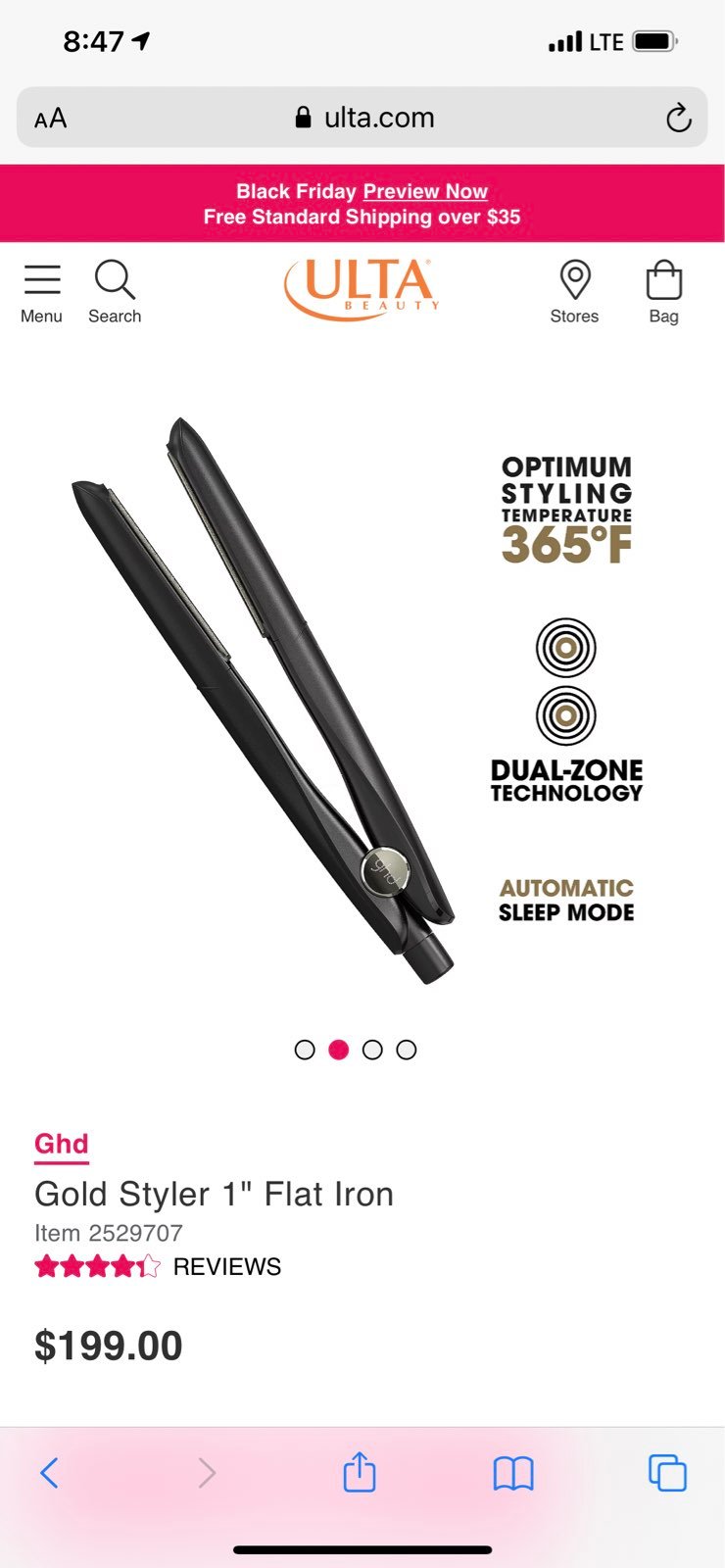 ghd straightener