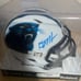 DJ Moore autograph/signed mini helmet