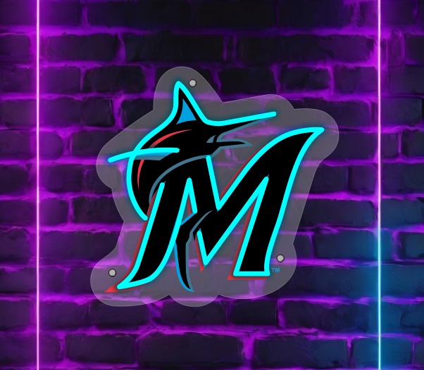 Miami Marlins Neon Sign