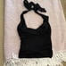 Carherine Malandrino silk halter top