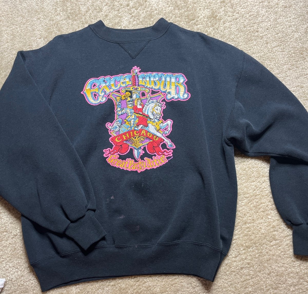 Vintage Excalibur Chicago sweatshirt