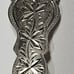 Unique Antique Sterling Silver Twisted Lettuce Serving Carving Fork .925 Silver