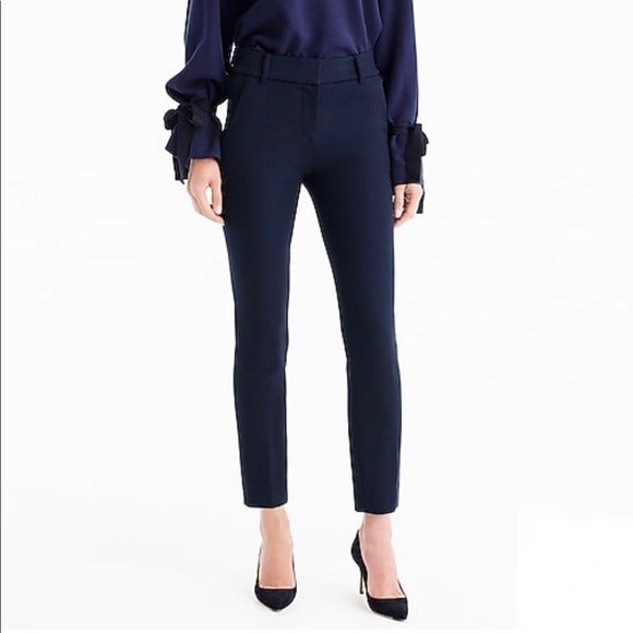 J Crew Tall Cameron Slim Crop Pant 0T