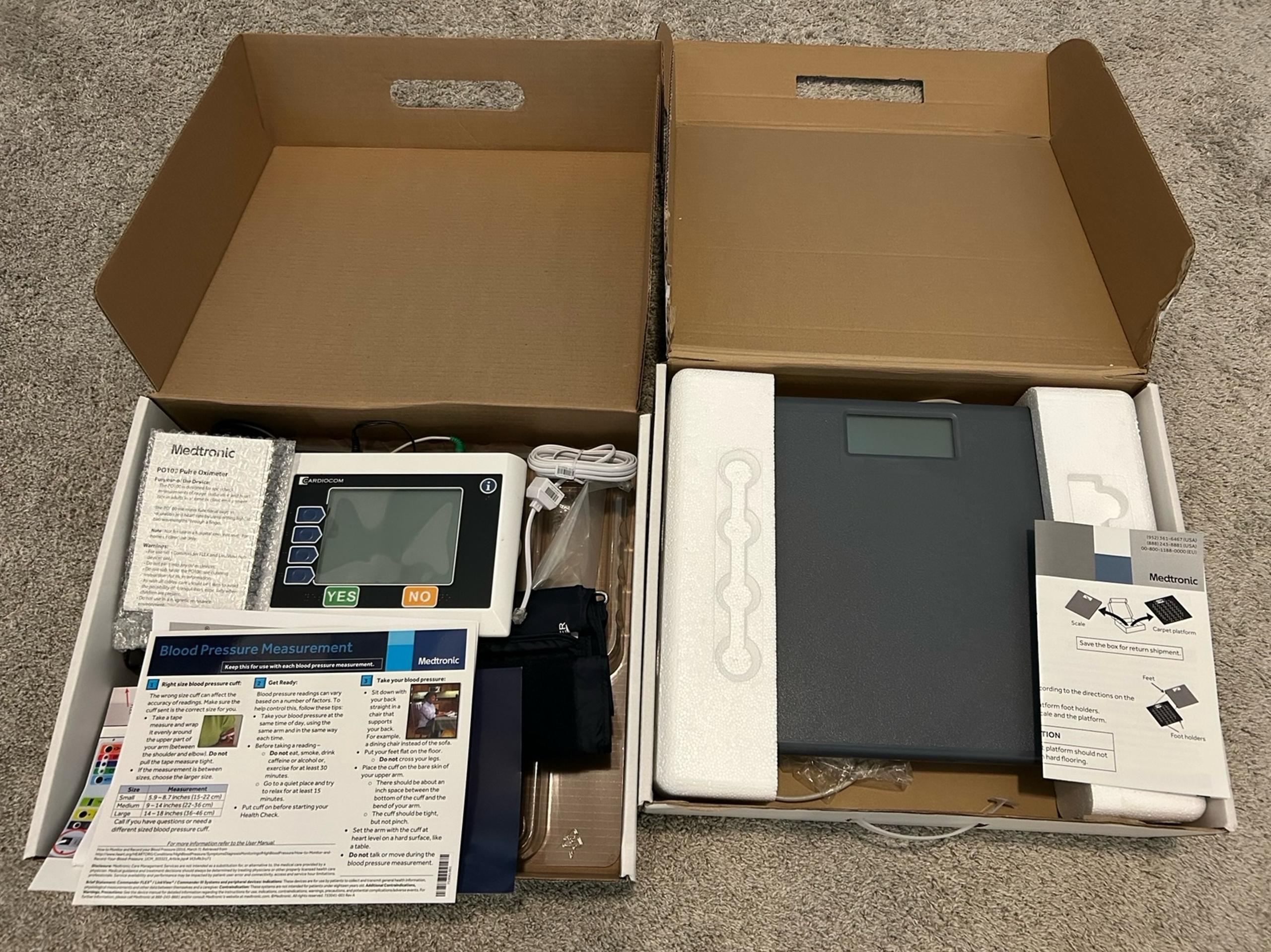 MEDTRONIC CARDIOCOM VITAL SIGN TELEMONITORING SYSTEM COMMANDER FLEX