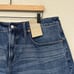 NWT MADEWELL Curvy The Perfect Jean Short in Tencel Denim w Magic Pockets