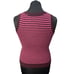 BODEN Burgundy & Pink Striped Wool Pullover Sweater Vest Sz 8