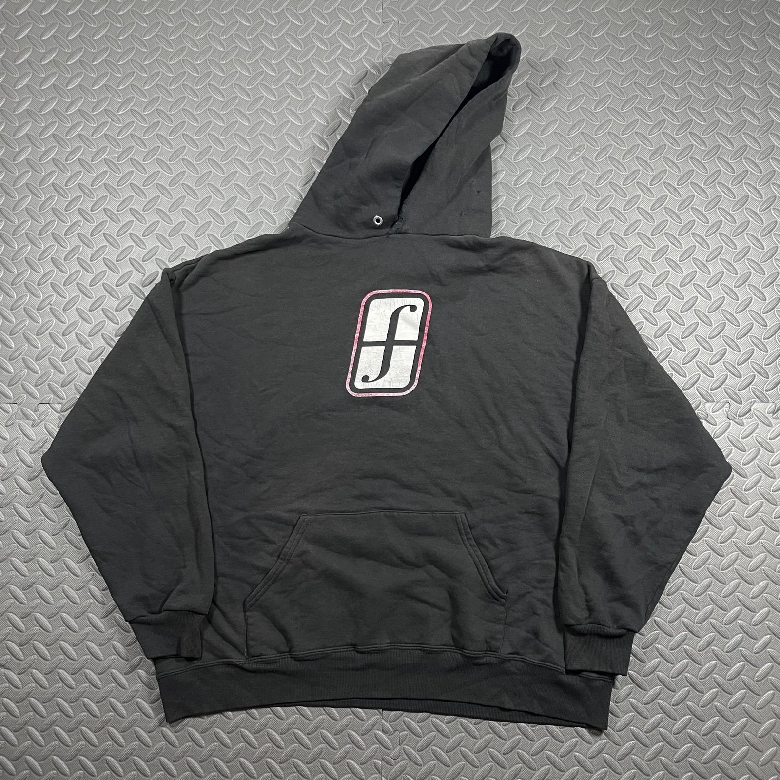 Vintage Y2K Forum Snowboarding Grunge Hoodie Large