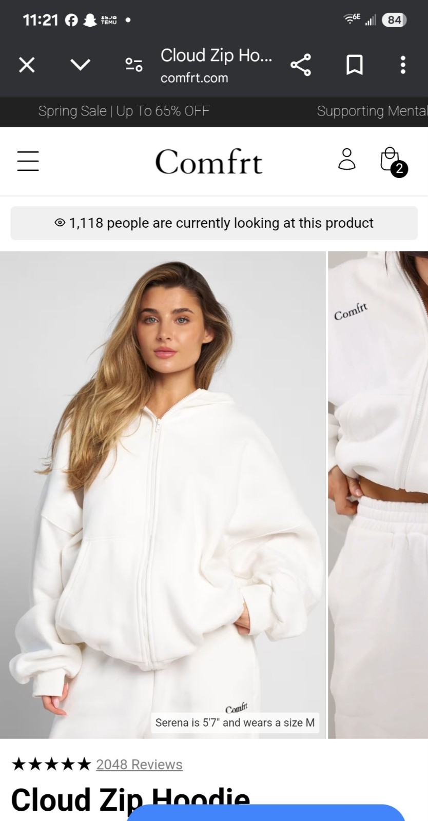 Comfrt hoodie