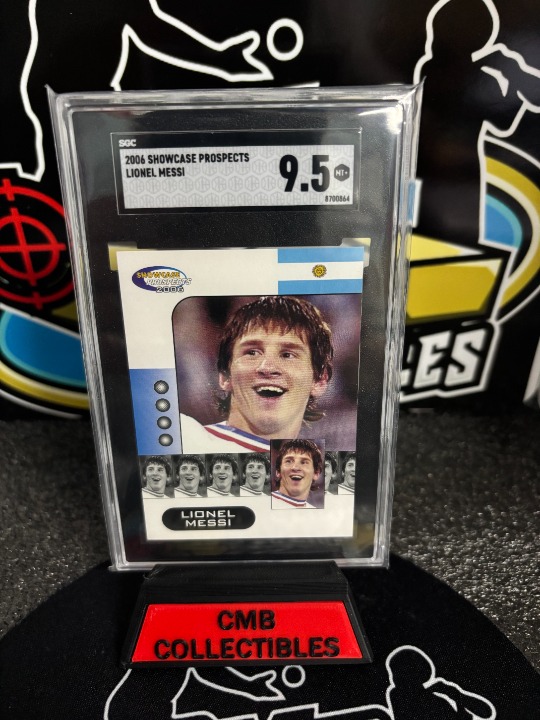 2006 Showcase Prospects Lionel Messi RC SGC Graded 9.5! See description.