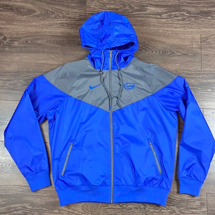 Nike UF Gator Zip Up Hooded Jacket Size: Medium