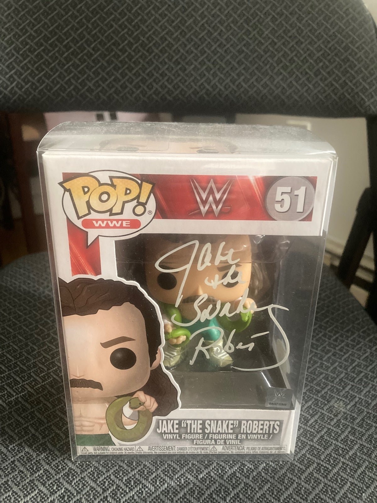 Funko Pop Signed Jake Roberts