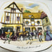Enoch Wedgwood Tunstall Plate Set 5” Square Coach House Woolhampton Bristol York