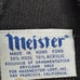 Vintage 70's Meister Black Long Sleeve Turtleneck Sweater Rhinestone Heart