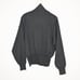 Vintage 70's Meister Black Long Sleeve Turtleneck Sweater Rhinestone Heart