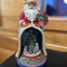 Jim Shore SIGNED - Santa Clause music box - Christmas - signed
