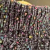 PATRIZIA LUCA | Chunky Knit Colorful Confetti Pom Pom Chenille Sweater | Small