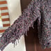 PATRIZIA LUCA | Chunky Knit Colorful Confetti Pom Pom Chenille Sweater | Small