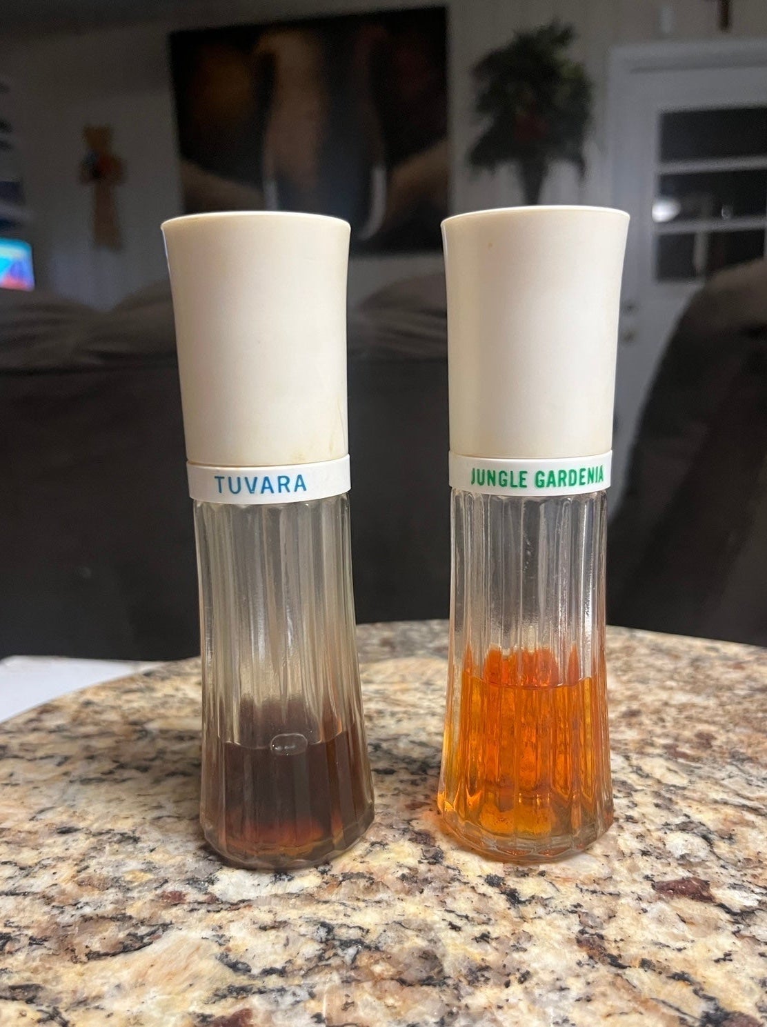 Vintage 2 Bottles “Tuvara”~Tuvara & Jungle Gardena Perfume by Tuvache
