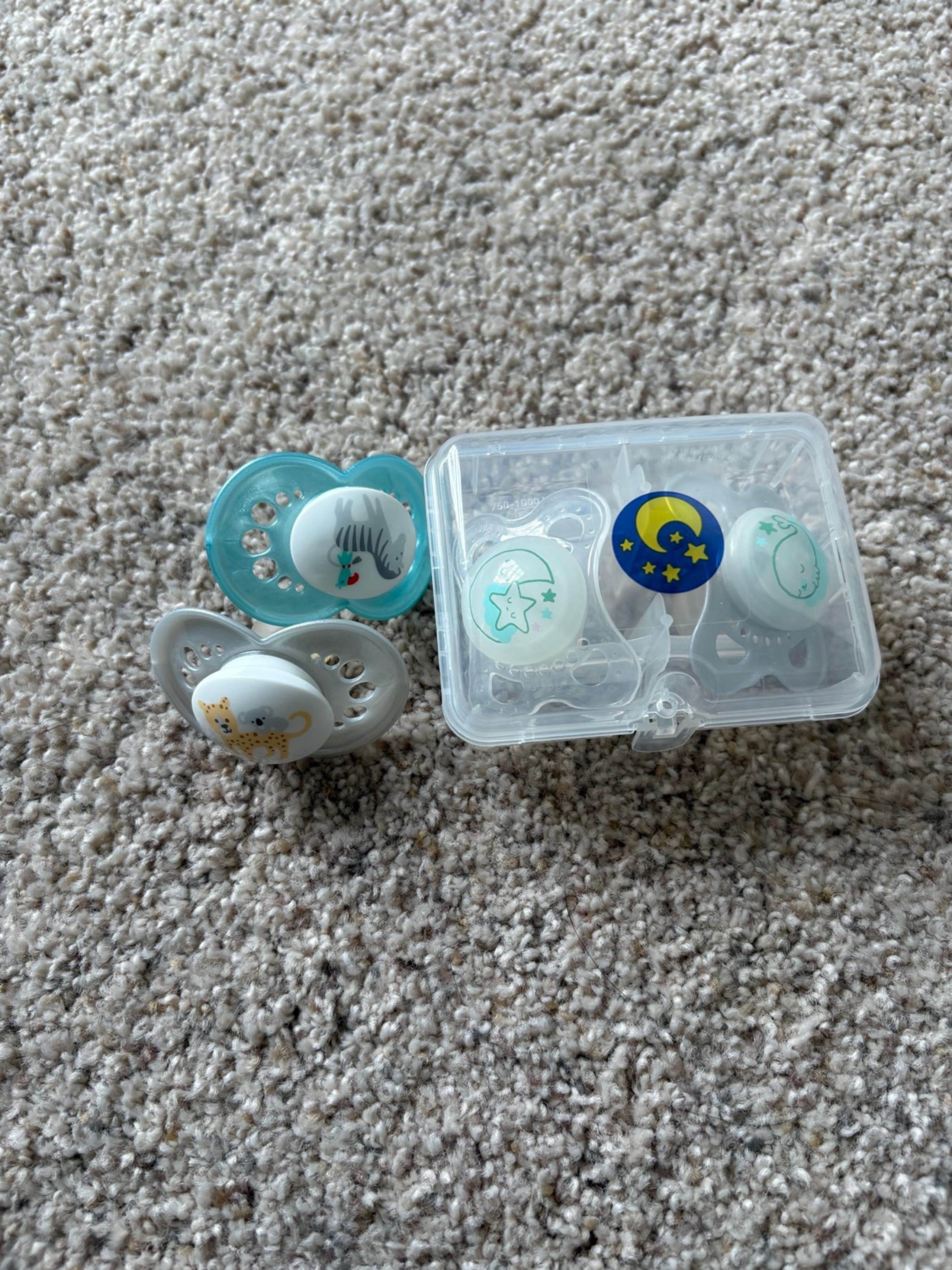 Set of 4 MAM Baby Pacifiers NWOT