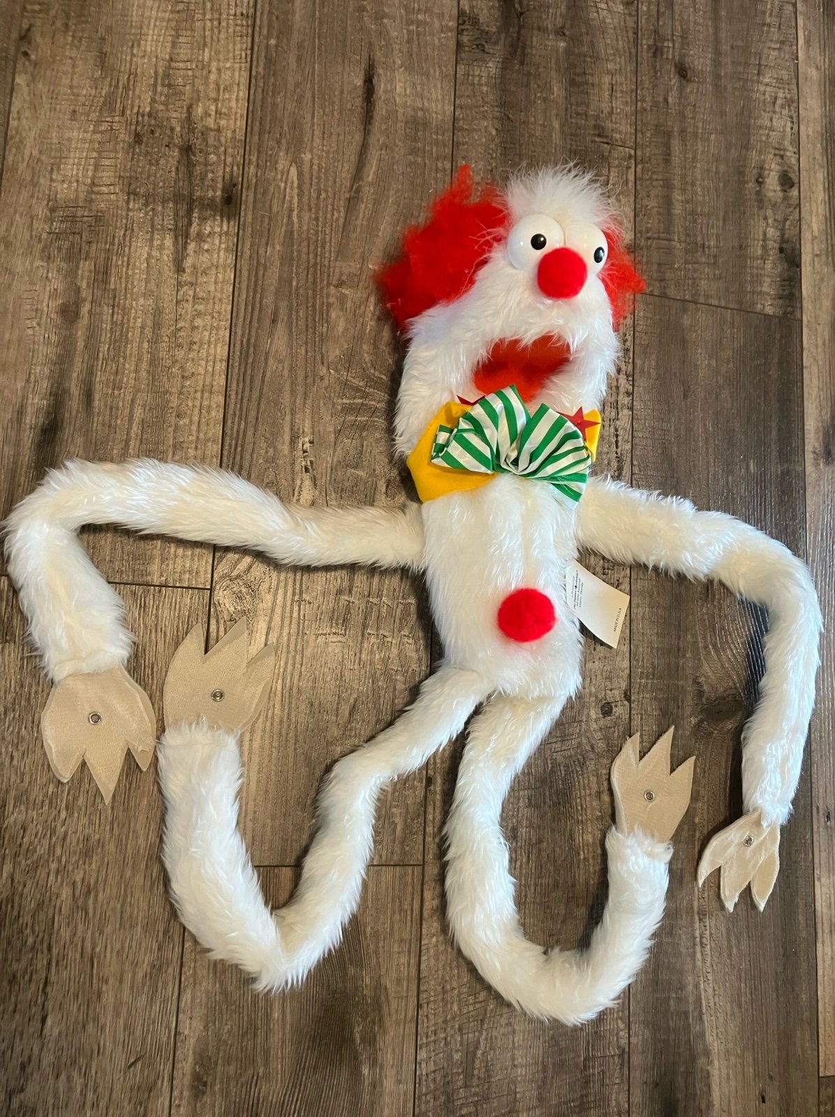 vintage PUPPET embraceables by puppet workshop Bald Clown