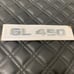 CHROME GL 450 Fit Mercedes Rear Trunk Emblems Logo Badge Letter Number 3M GL450