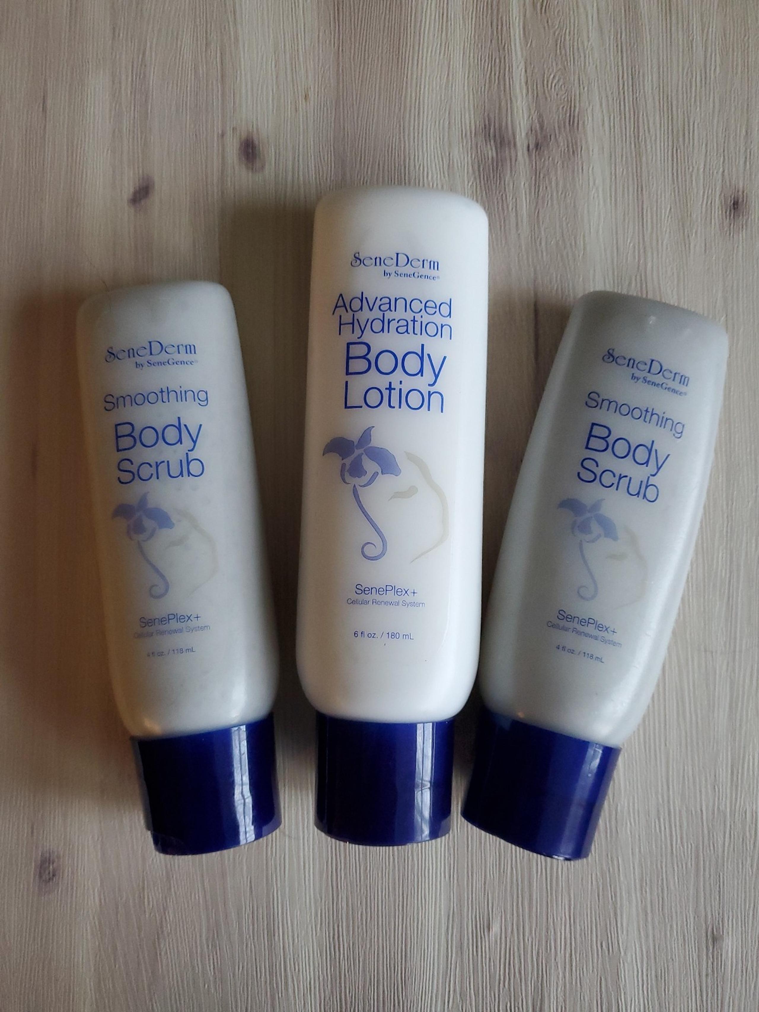 SeneGence Body Lotion and Body Scrubs