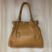 NWT Isabella Fiore Tan Leather Embroidered Studded Hobo Bag