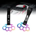 BRAND NEW 2PCS KNUCKLES FINGER GRIP JDM TSURIKAWA RING Black Handle Strap Drift