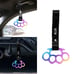 BRAND NEW 2PCS KNUCKLES FINGER GRIP JDM TSURIKAWA RING Black Handle Strap Drift