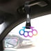 BRAND NEW 2PCS KNUCKLES FINGER GRIP JDM TSURIKAWA RING Black Handle Strap Drift