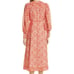 Ganni Women's Printed Crepe Midi Dress Size 36