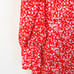 Ganni Women's Printed Crepe Midi Dress Size 36