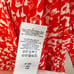 Ganni Women's Printed Crepe Midi Dress Size 36