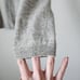 LAUREN RALPH LAUREN 100% cashmere knit turtleneck sweater in grey M
