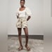 Ulla Johnson Rowan Botanical Lemon Balm Print 100% Cotton Poplin Sz 14 Shorts