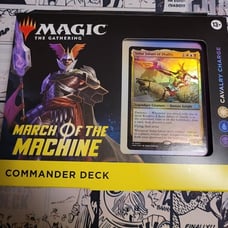 MTG Cavalry Charge Commander March of the Machine MOC Commander Deck 100 SEALED