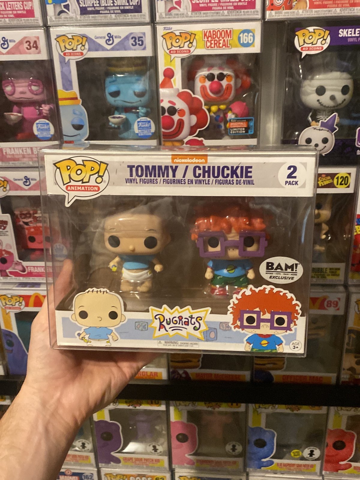 Funko Animated Rugrats Tommy & Chuckie 2 Pack BAM Exclusive Funko Pop