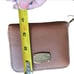 Michael Kors square Jet Set zip around wallet brown gold