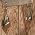 Sterling Silver Polished Puff Teardrop Earrings