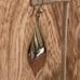 Sterling Silver Polished Puff Teardrop Earrings