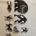 D&D MINIATURES AND MAPS LOT.