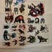 D&D MINIATURES AND MAPS LOT.