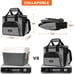 Soft Collapsible Lunch Cooler Bags for Travel Camping Beach Picnic