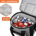 Soft Collapsible Lunch Cooler Bags for Travel Camping Beach Picnic