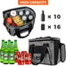 Soft Collapsible Lunch Cooler Bags for Travel Camping Beach Picnic