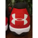 Under Armour Mens Leadoff Low RM Baseball Cleat Red/Black 1297317-061 Size 9.5