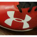 Under Armour Mens Leadoff Low RM Baseball Cleat Red/Black 1297317-061 Size 9.5