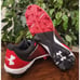 Under Armour Mens Leadoff Low RM Baseball Cleat Red/Black 1297317-061 Size 9.5