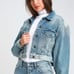 Free People Bedford Jean Jacket XS
